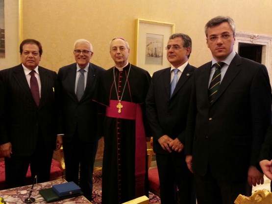 Član Stalne delegacije PSBiH u PAM i delegat u Domu naroda Ognjen Tadić u posjeti Vatikanu i Senatu Italije